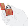 Зажигалка ZIPPO FLAME PATTERN 49573
