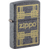 Зажигалка Zippo Iron Stone, матовый серый (48791)